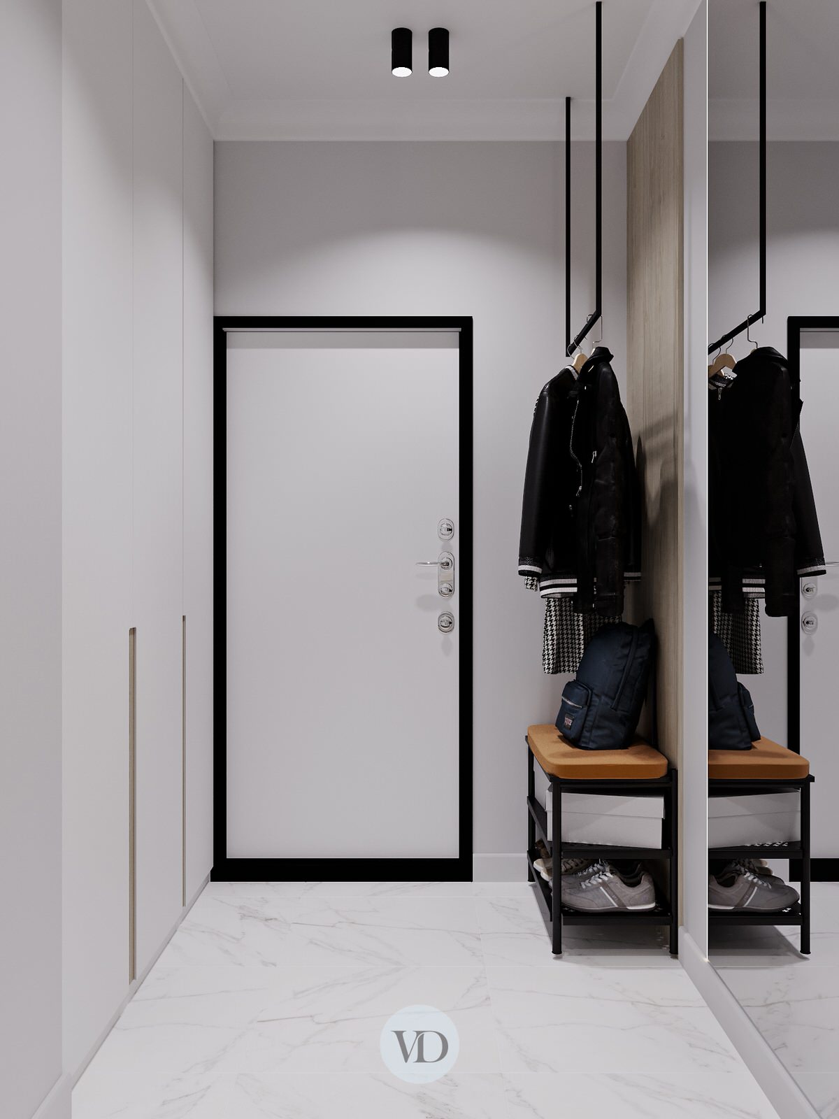 Дизайн-проект квартиры в ЖК Hьютон 2022