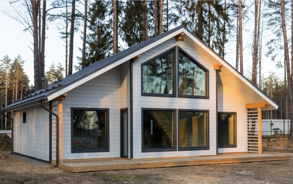 Обложка проекта: Строительство каркасных домов под ключ