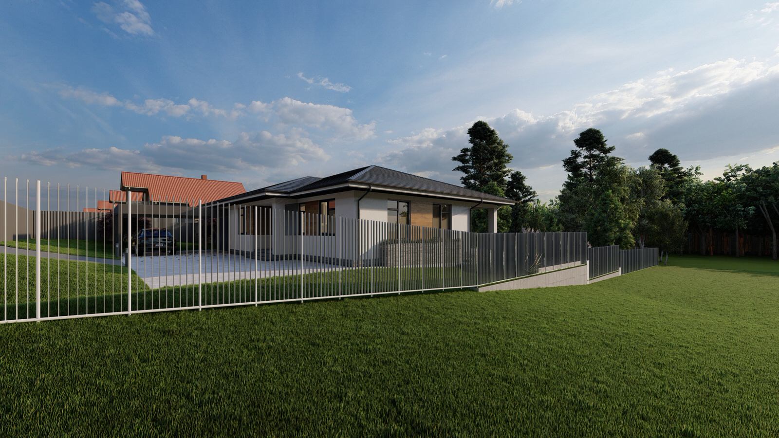 Проект дома на готовом фундаменте