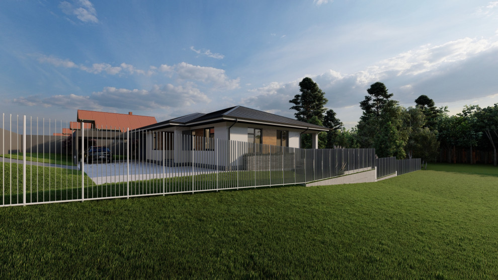 Проект дома на готовом фундаменте