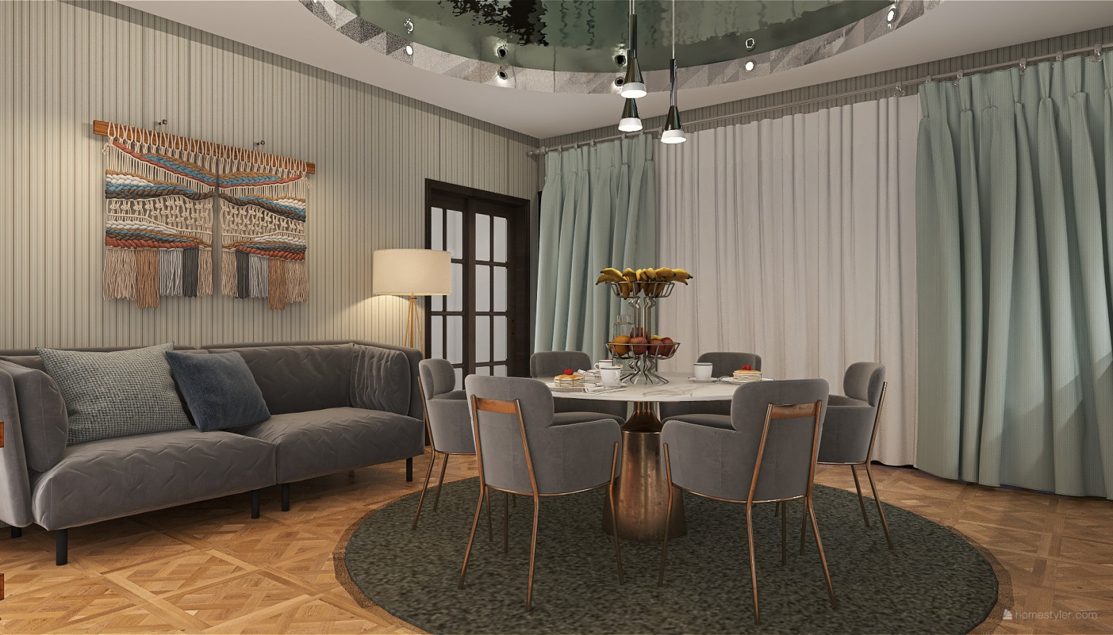 Коттедж 2-эт_ интерьер +экстерьер