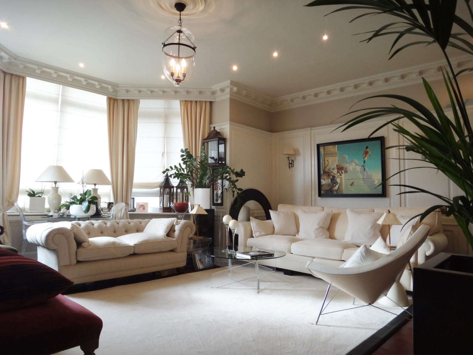 Любовь к белому в интерьере.