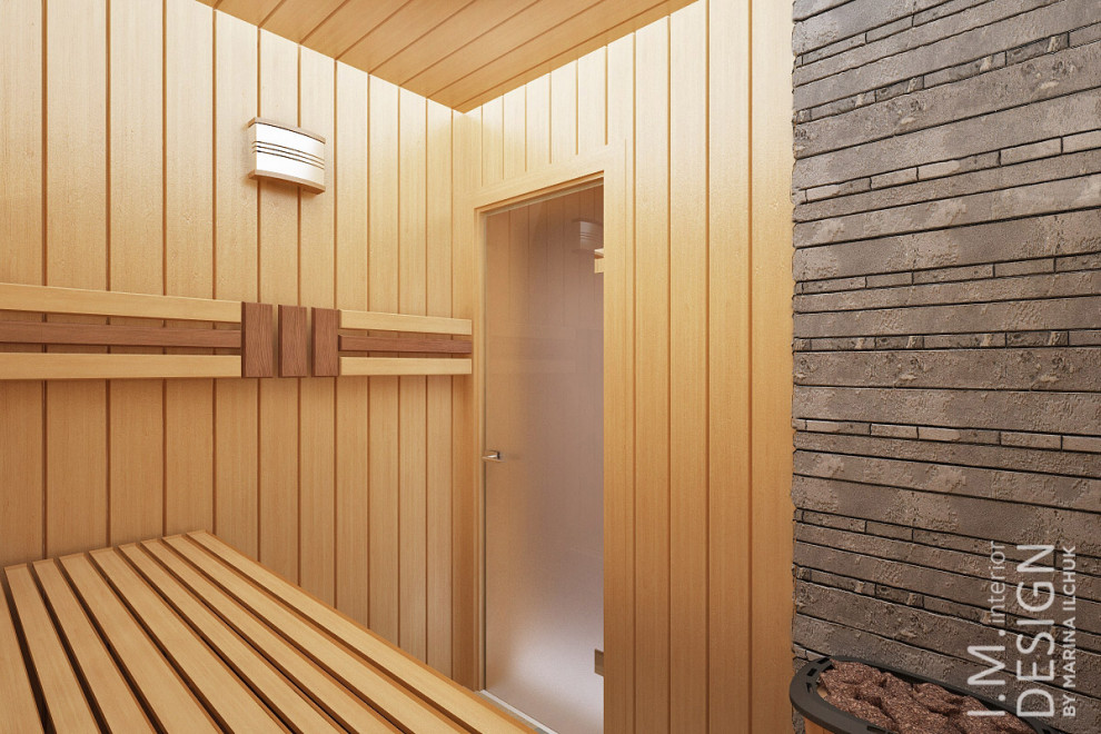 Дом 190 кв.м. "На Волне" Визуализация и реализация.