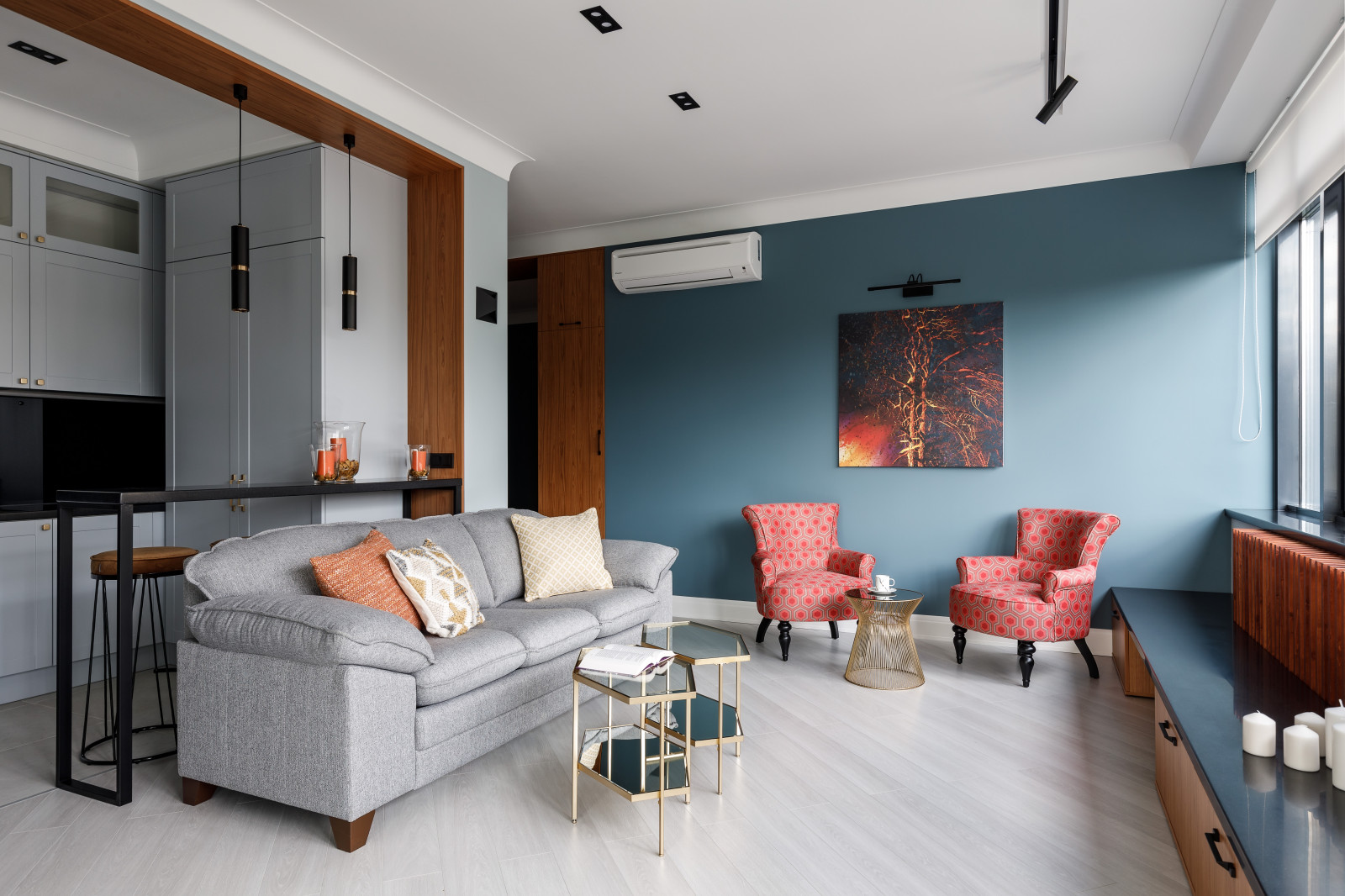 Демо-квартира в жилом комплексе премиум класса "Аквамарин"