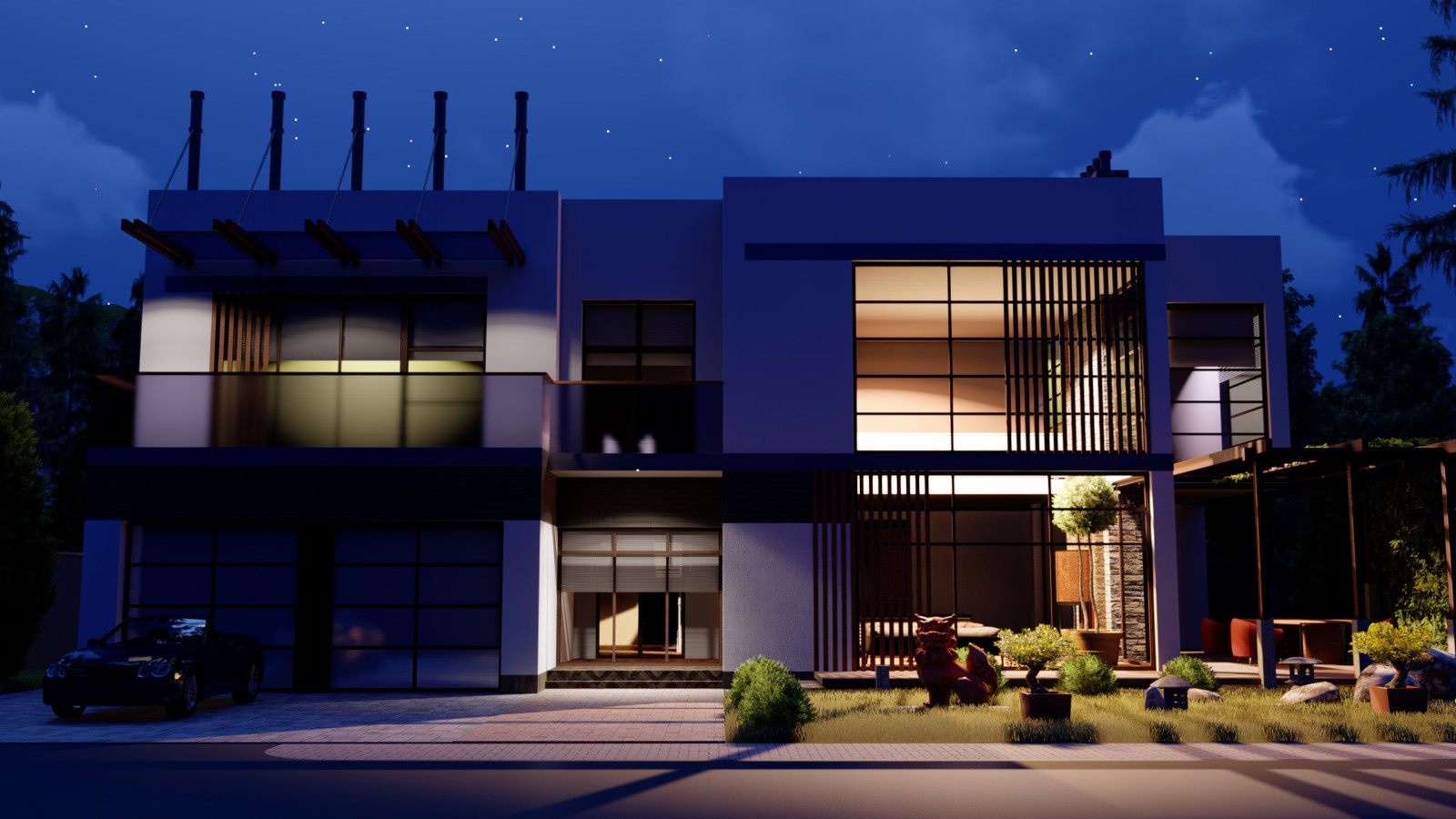 Загородный дом "mountain house"