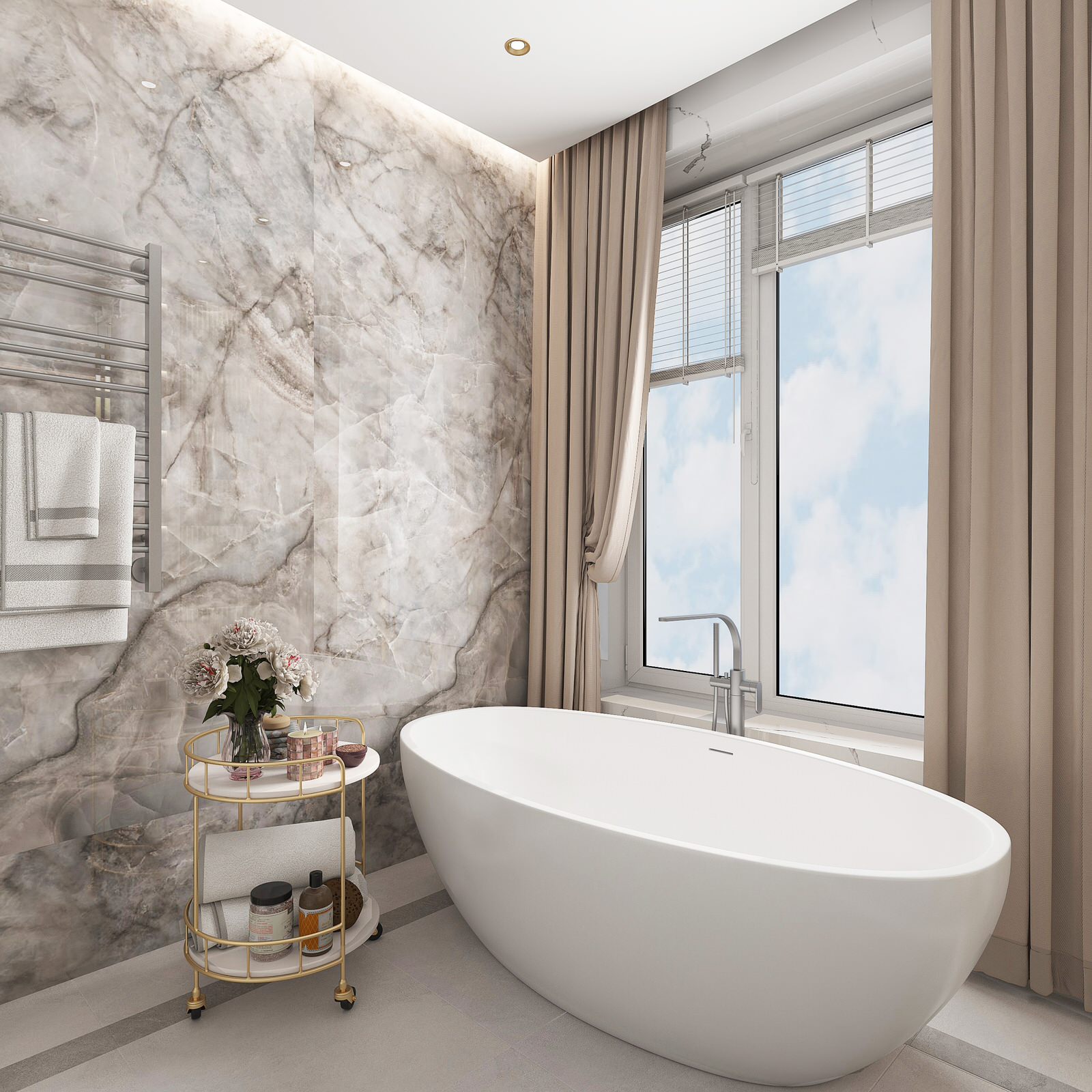 Проект в коттеджном посёлке Каменки