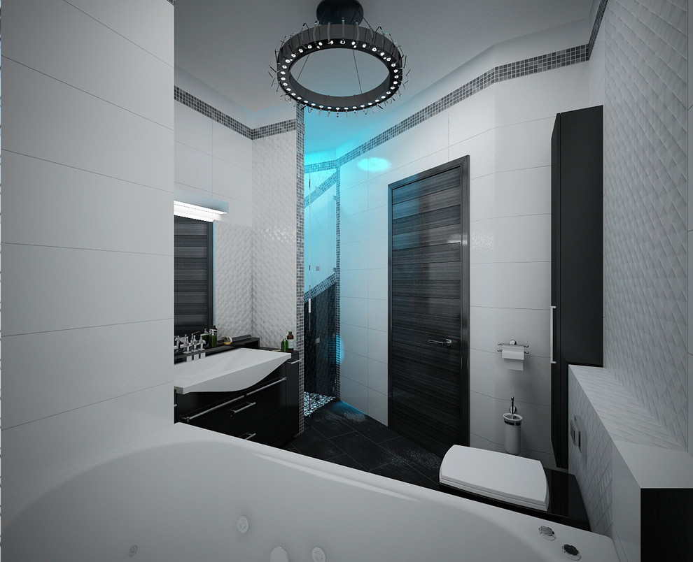 3D визуализация. Санузел.