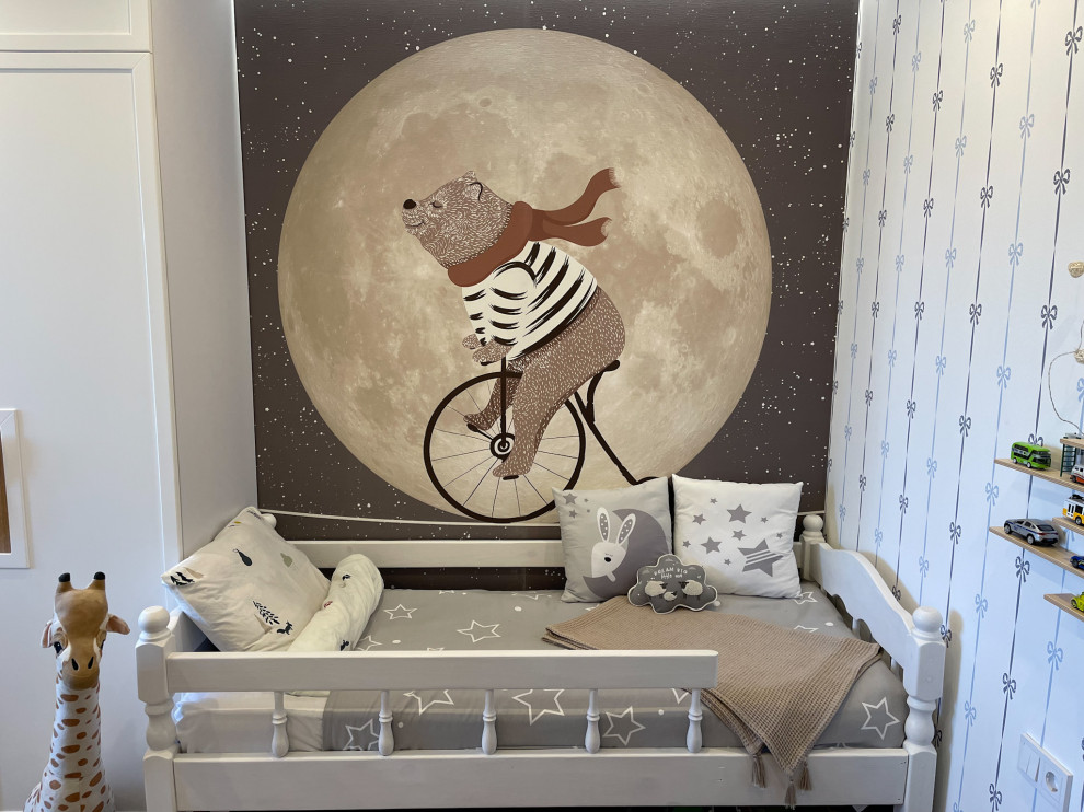 Реализованный проект.Детская для двух девочек.