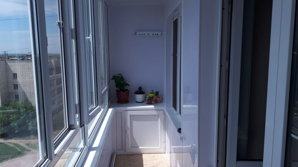 Обшивка балкона