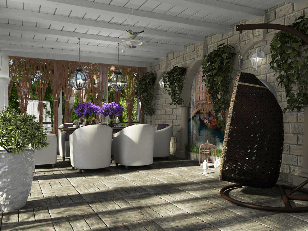 Проект "Тосканский дворик" Виктория Нерсесянц