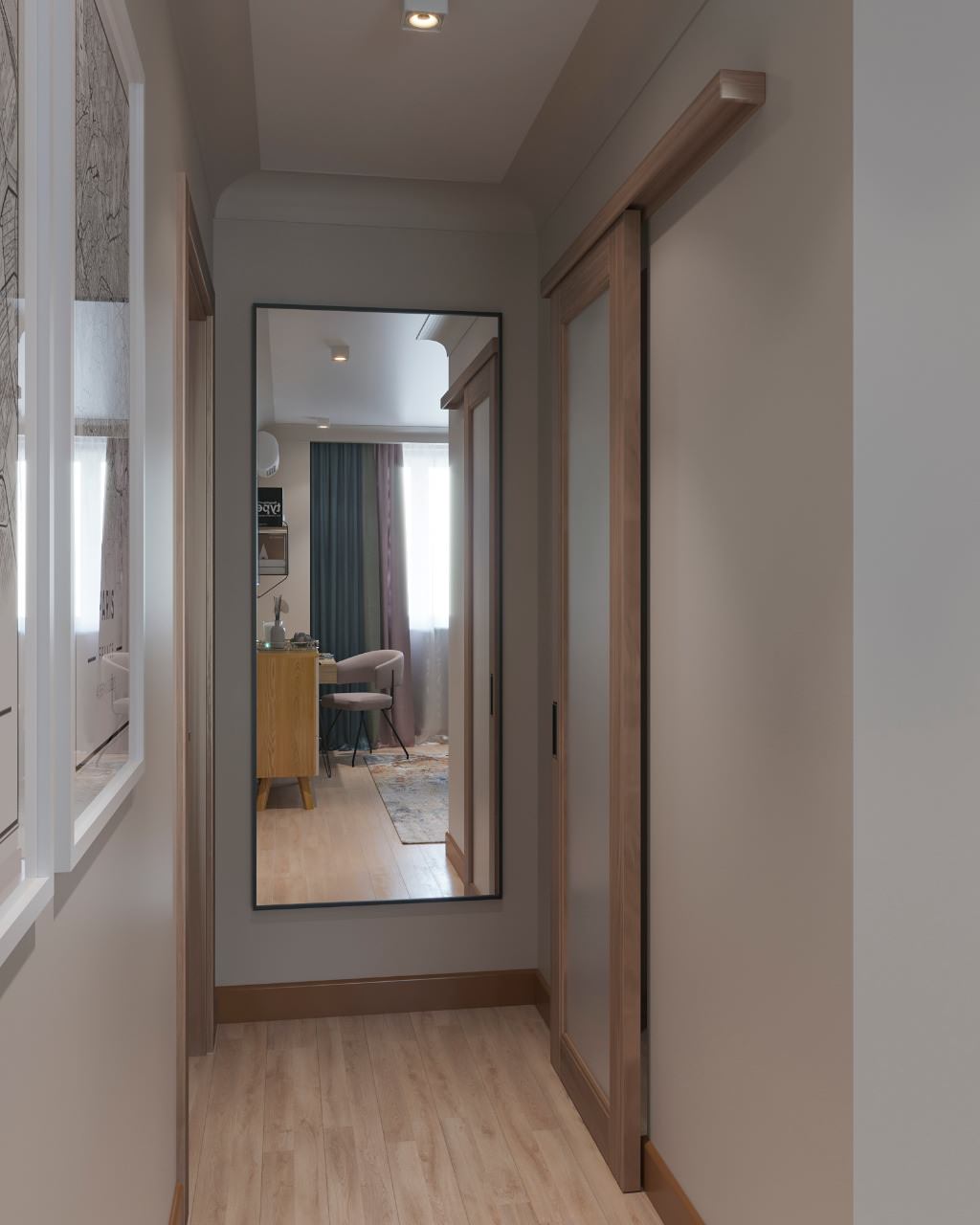 Мидсенчури по-московски. 3-х комнатная квартира 75 кв.м. на Юго-Западе