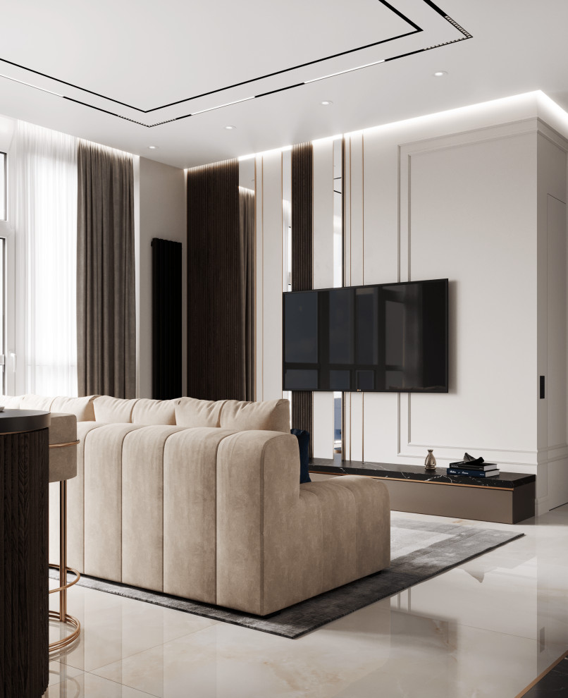 Дизайн квартиры в стиле ар-деко Минск Мир