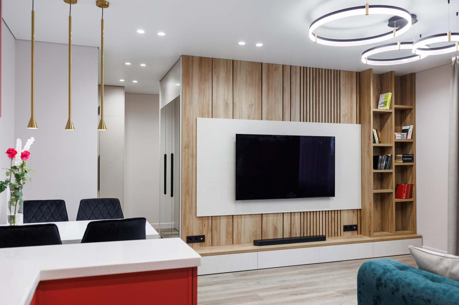 Гостиная с тв-зоной