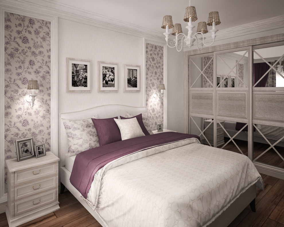 Обложка проекта: Дизайн проект спальной комнаты загородного дома