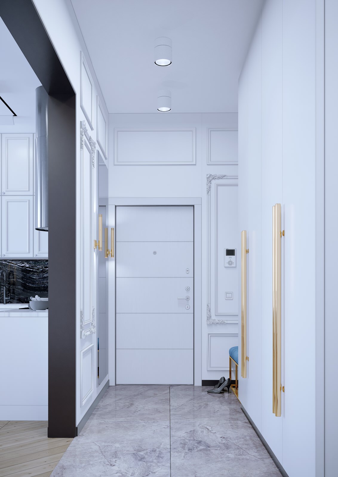 Дизайн-проект частной квартиры ЖК Династия.