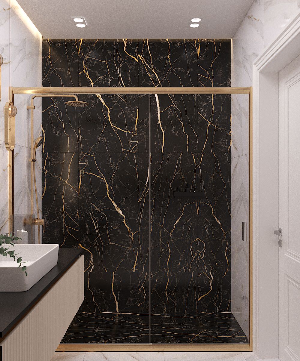 Дизайн проект ванной комнаты