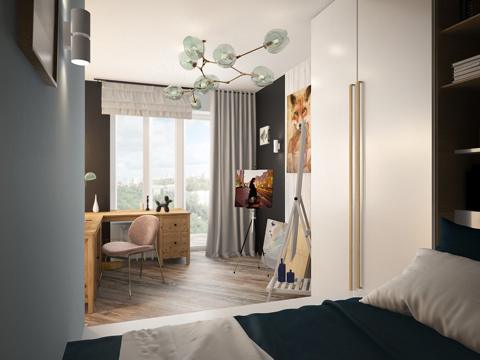 "Лофт", 105 кв. в ЖК "Гринада", 2019 г.