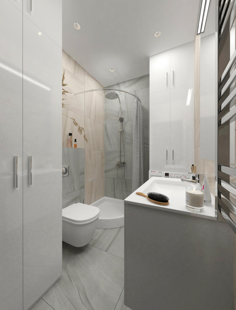 Квартира 100 кв.м. в жилом комплексе. Современный стиль.