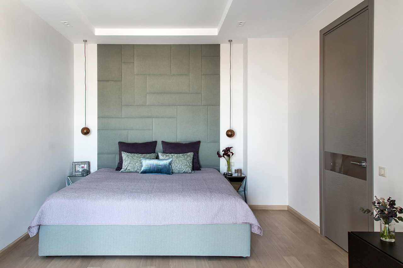 Houzz тур: Современный интерьер с глянцем и мраморной плиткой