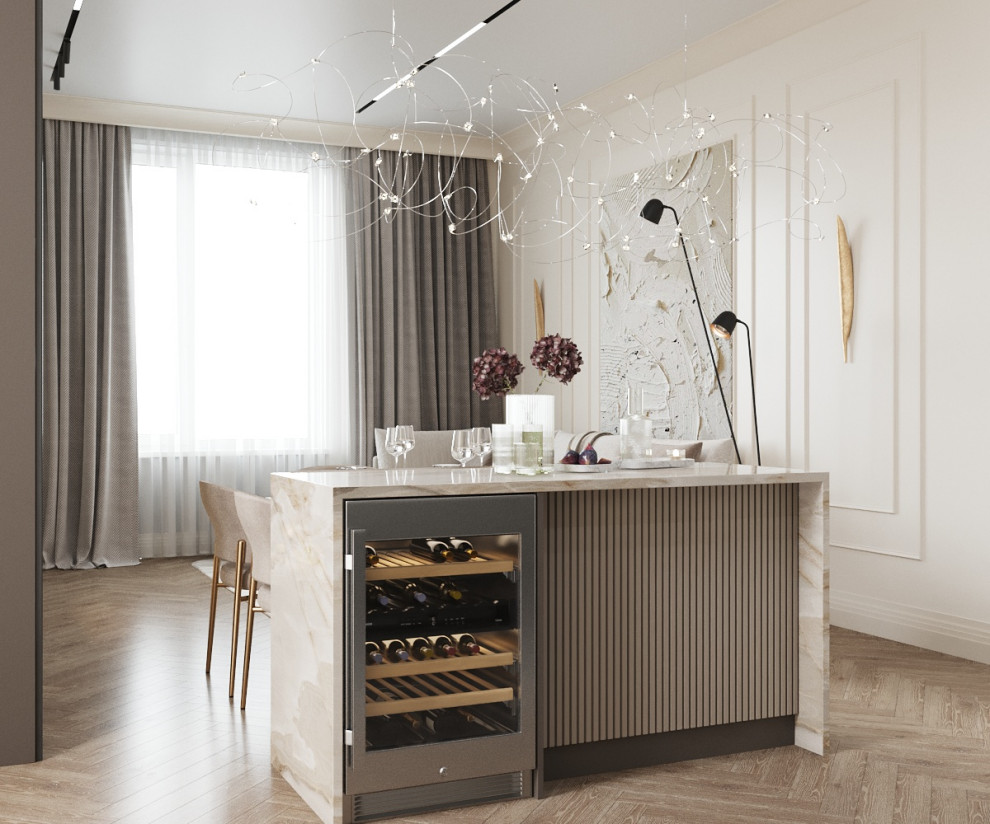 Дизайн проект в г. Москва. ул. Раменки