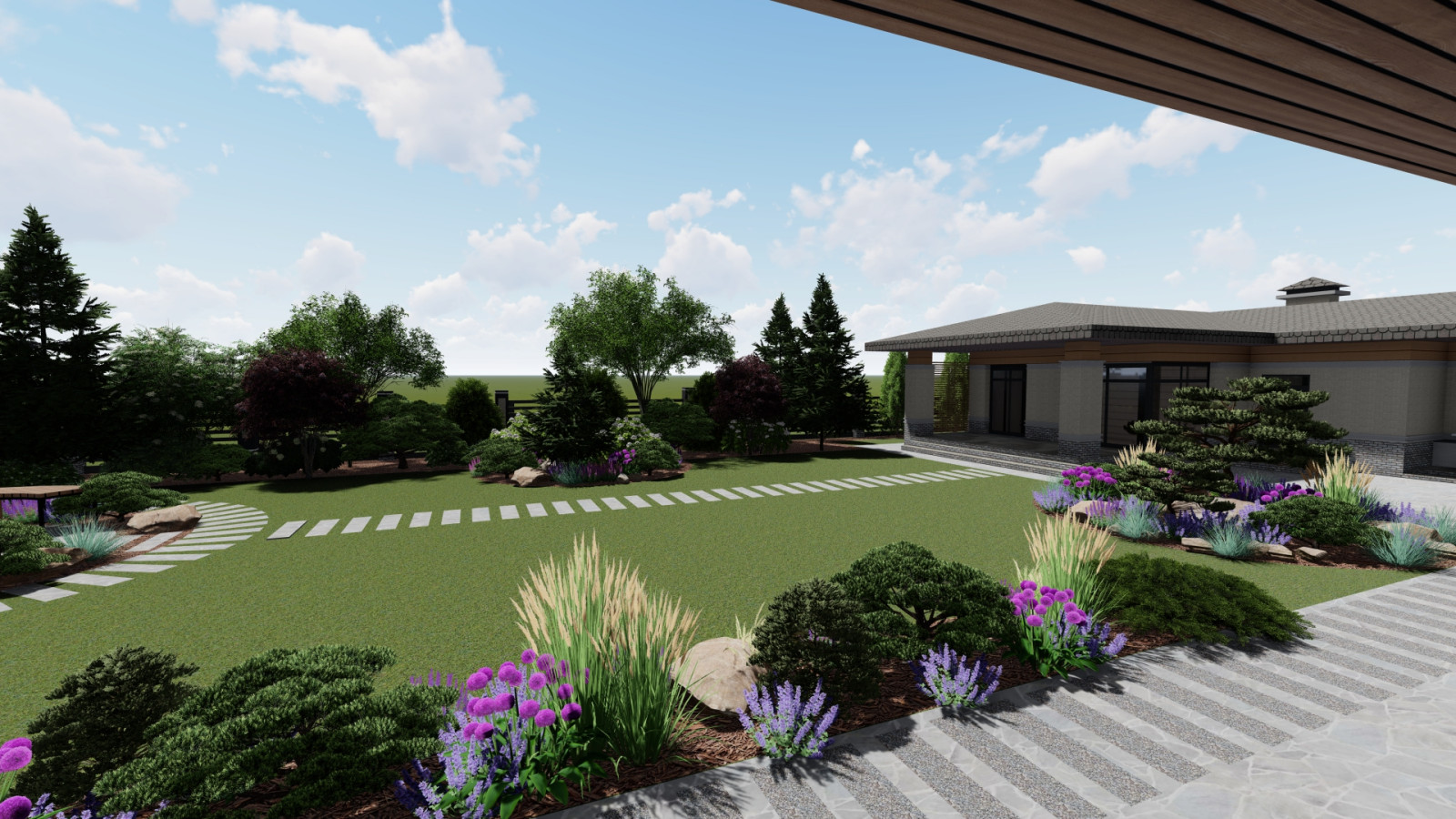 Частный сад, Петергоф