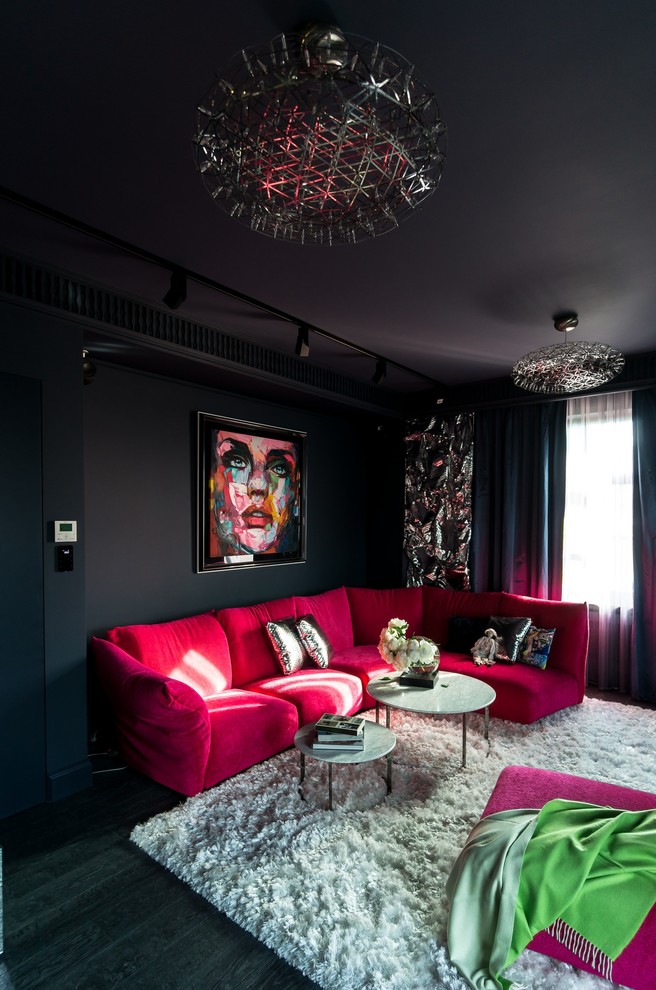 Обложка проекта: Эксцентричная квартира для молодой пары