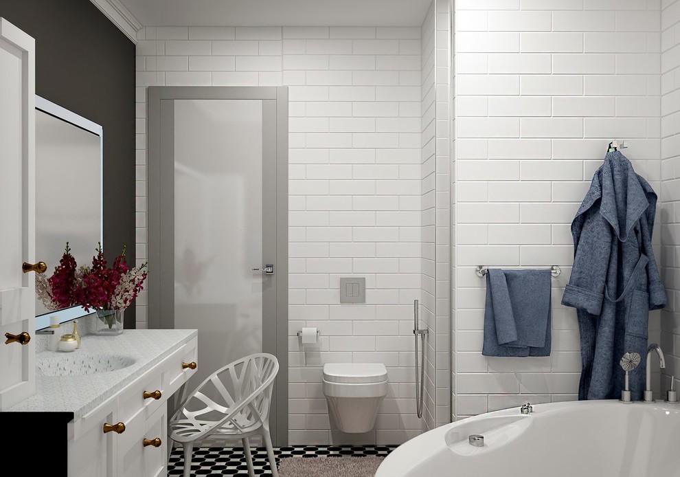 Обложка проекта: Квартира с элементами неоклассики