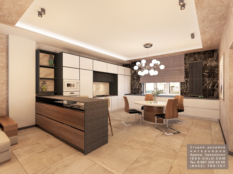 Загородный дом "Контрастные черты"