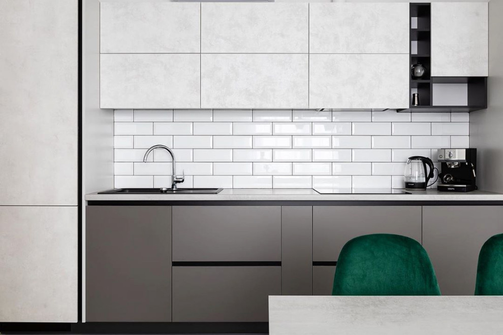 Кухня пластик «Роксет»