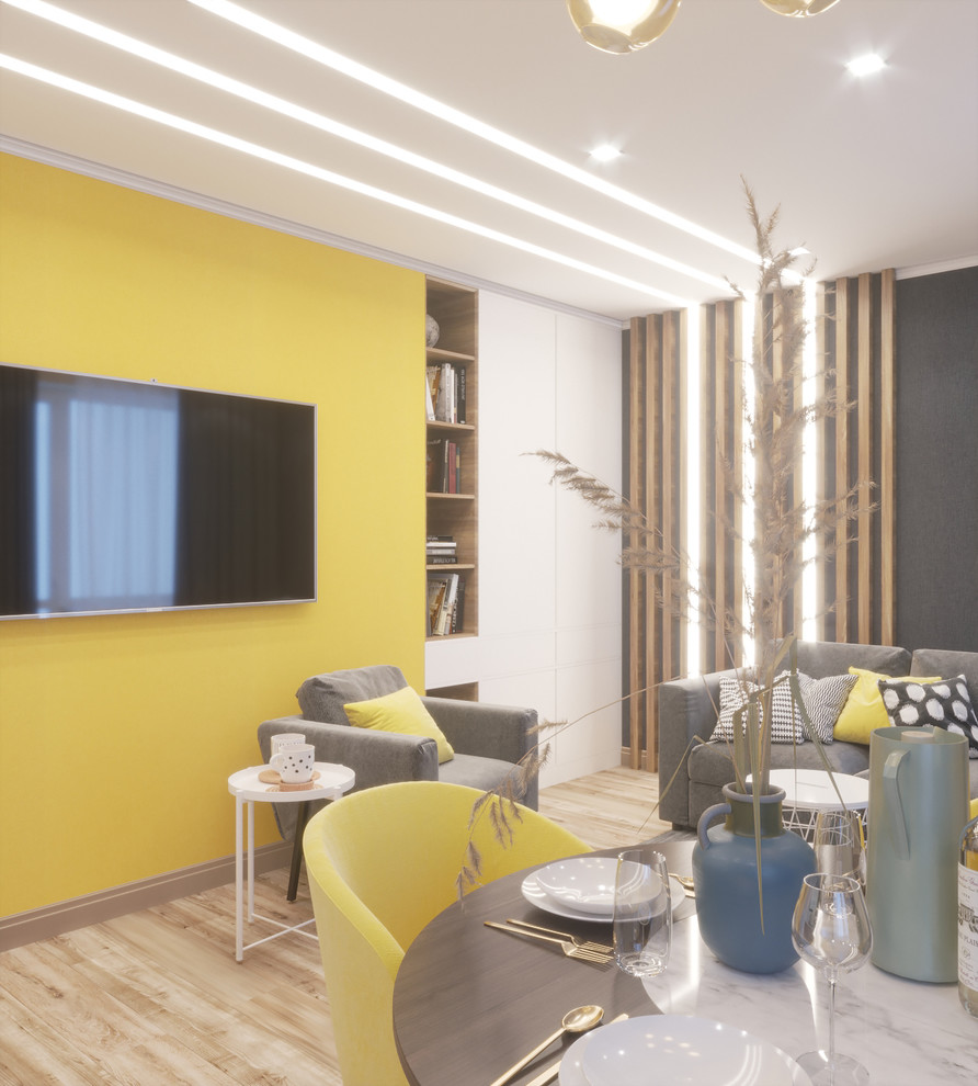 Квартира молодой семьи в современном стиле