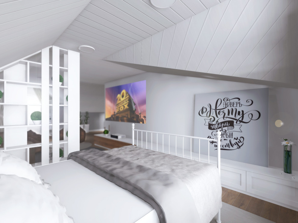 Детская на мансарде