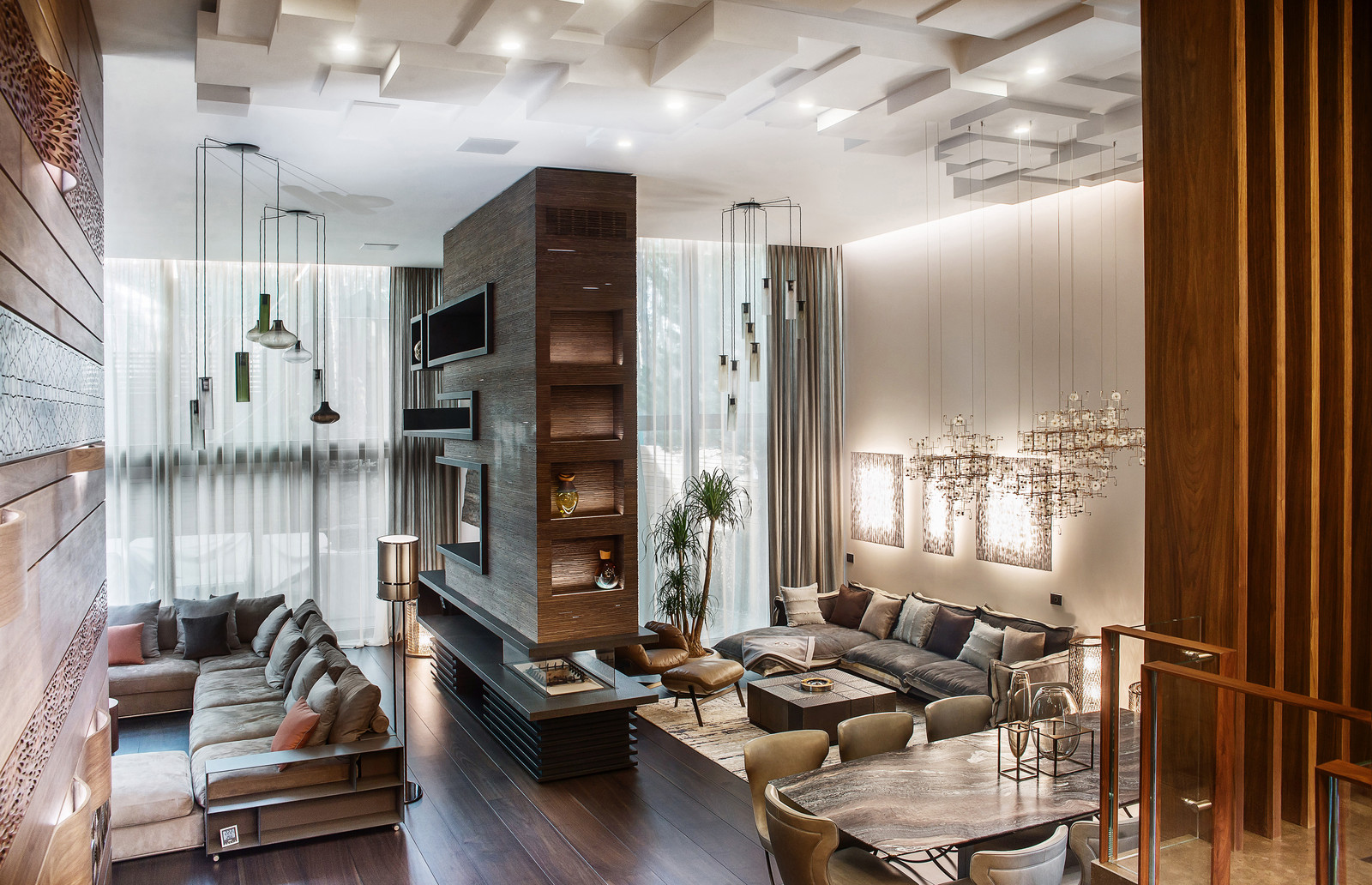 Зона гостинной