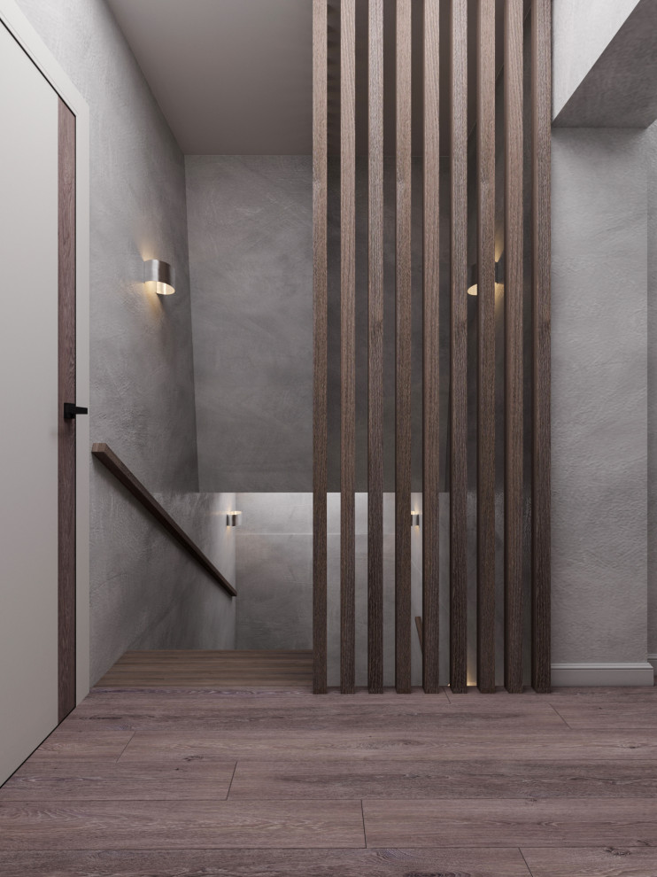 Лестница в загородном доме. Кемеровская обл.