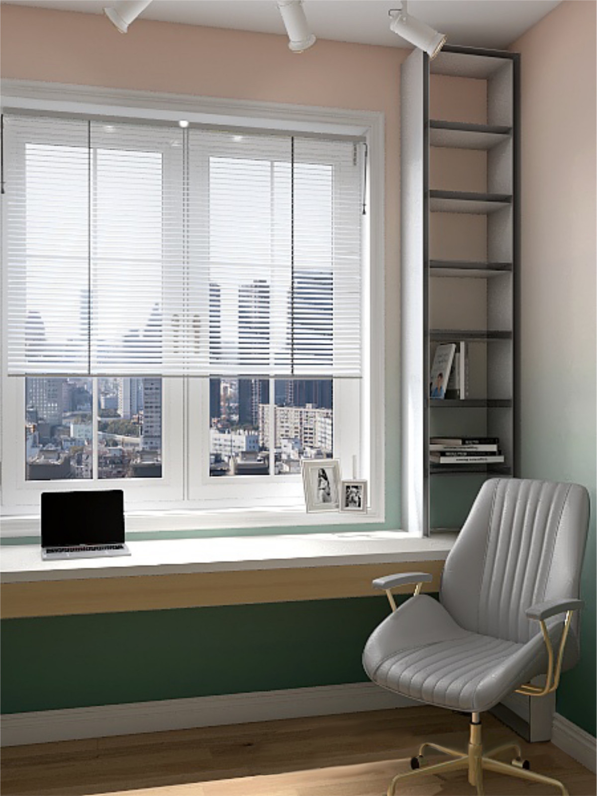 Двухкомнатная квартира в скандинавском стиле