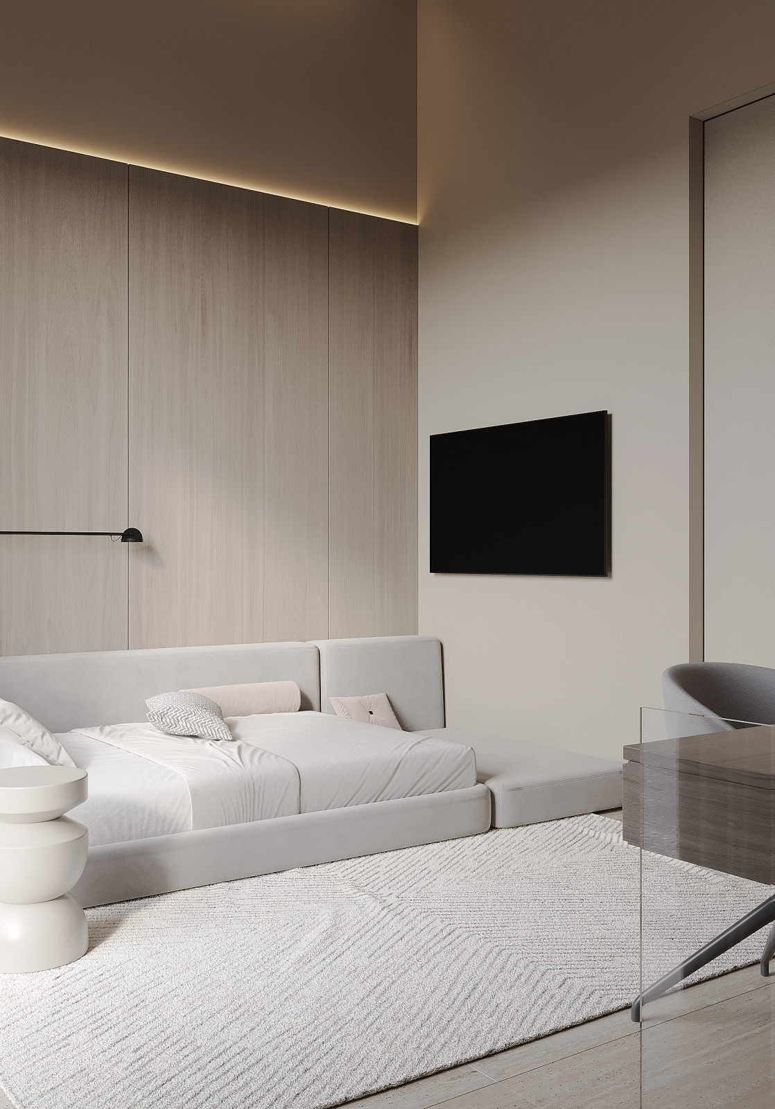 Интерьер дома, 9 просека, 240м2