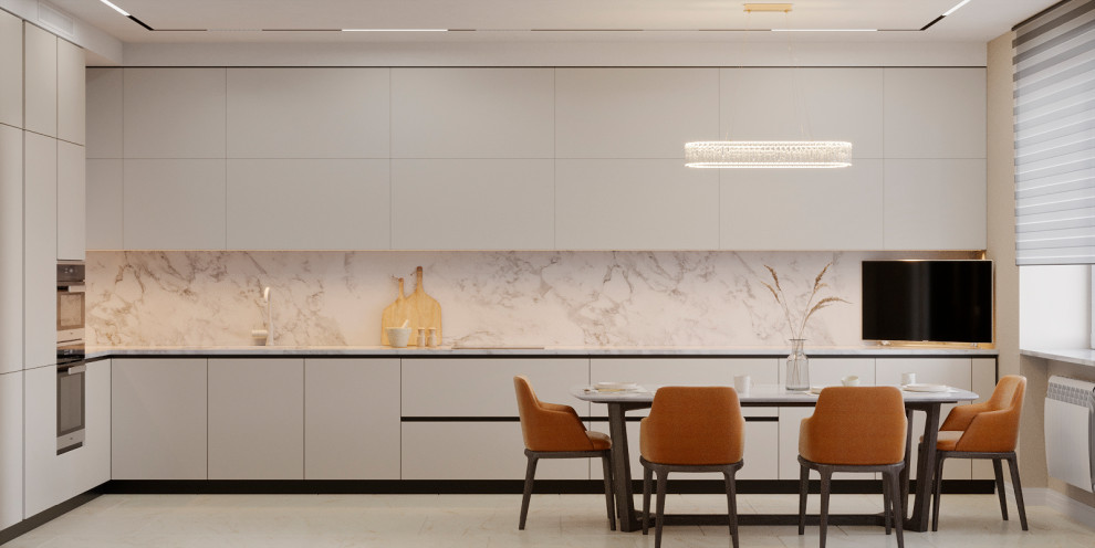 ДИЗАЙН ИНТЕРЬЕРА КВАРТИРЫ В ЖК КАМЕЛОТ, 120 КВ.М