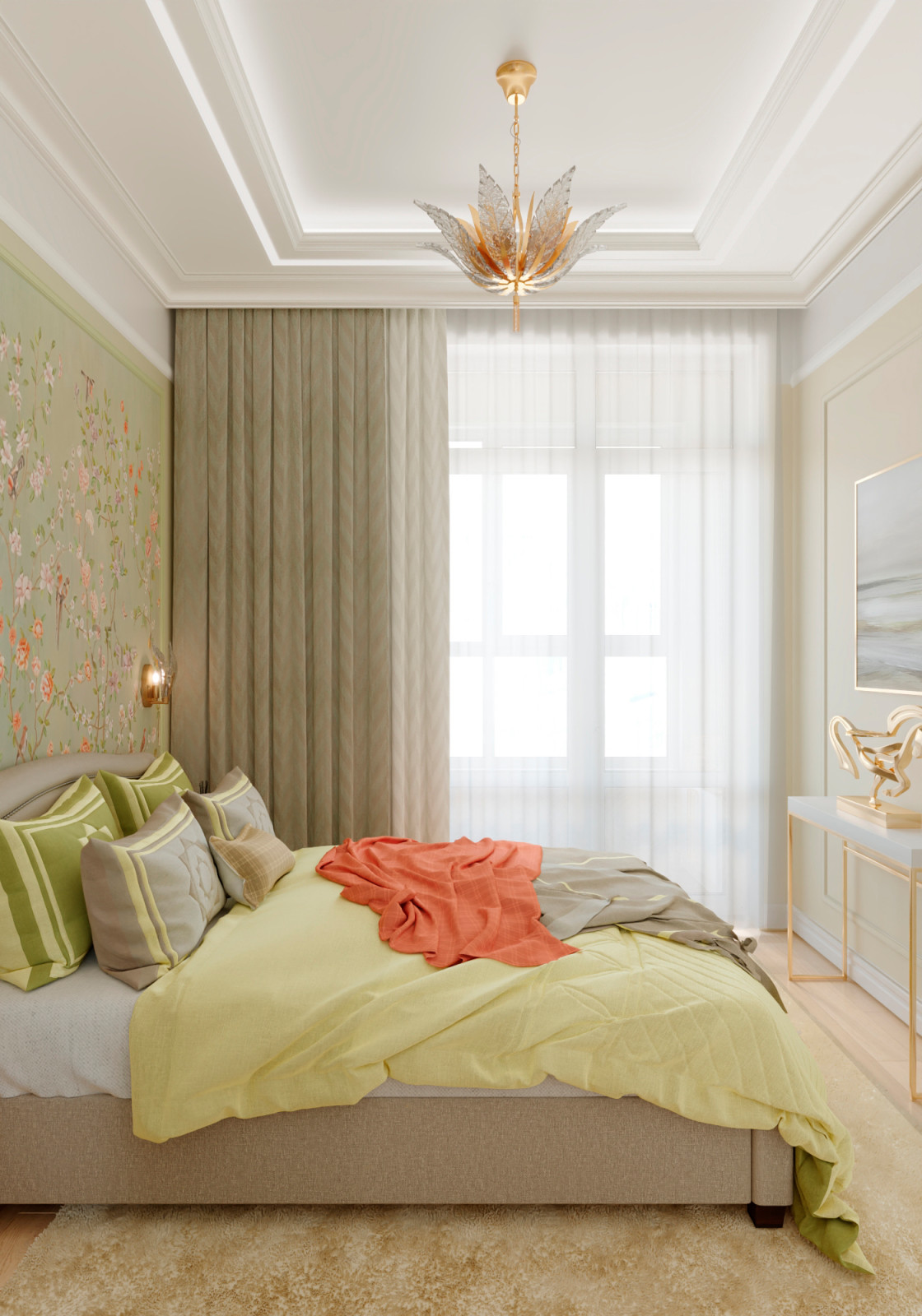 Квартира в Москве, в стиле современной классики