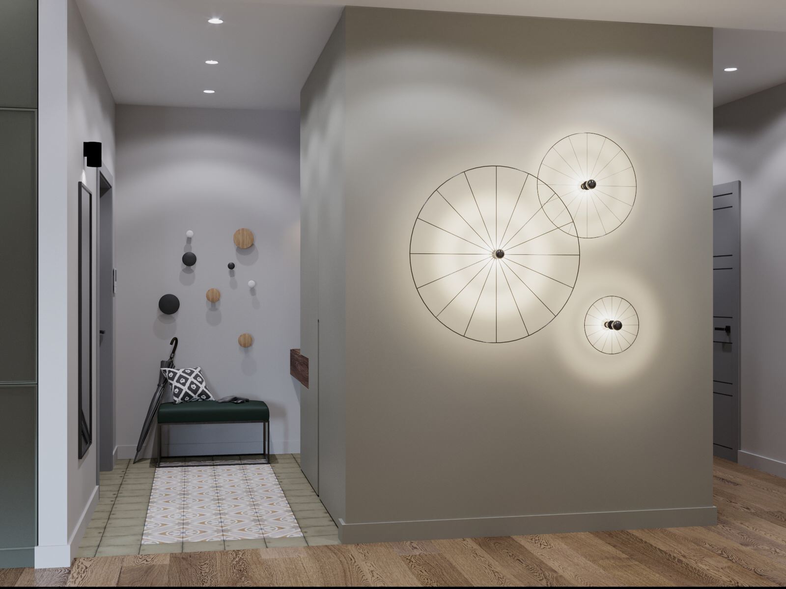 Трёхкомнатная квартира для семьи с двумя детьми в ЖК Академика Павлова