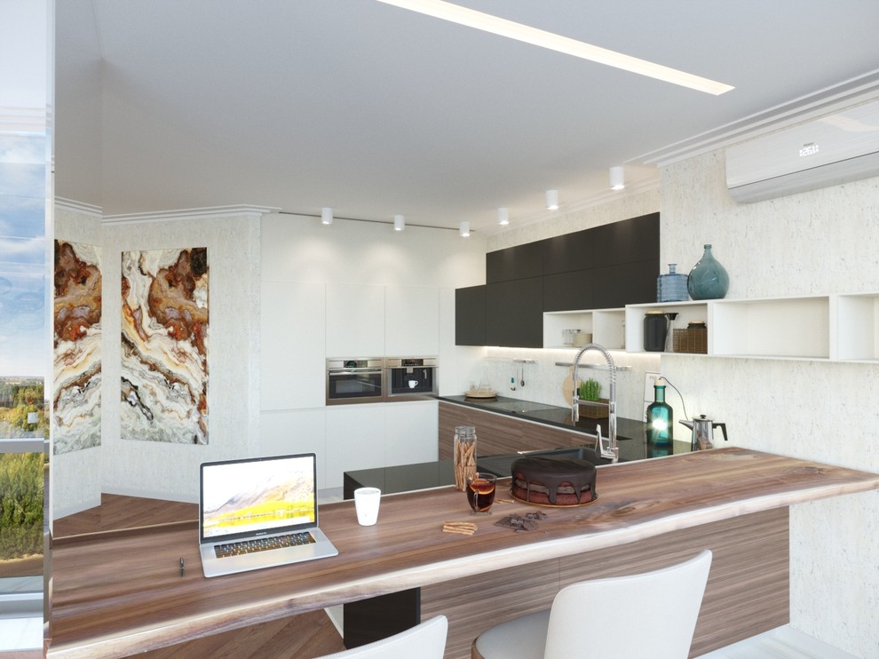 Дизайн квартиры "Симбиоз с природой"