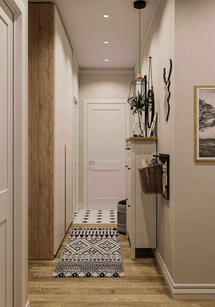 3-х комнатная квартира в скандинавском стиле, ЖК "Римский"