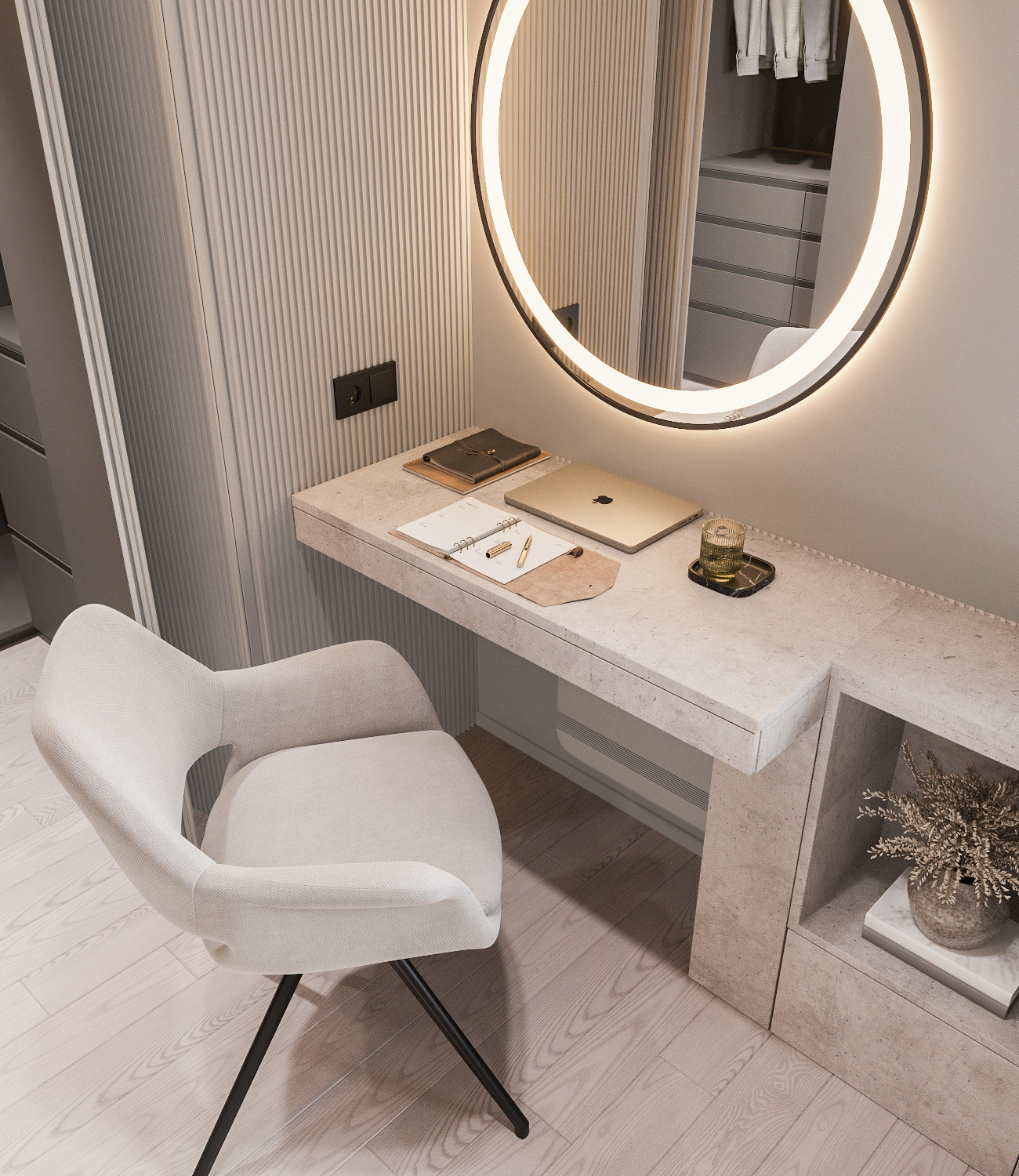 Дизайн квартиры 140м² в Красноярске, ЖК "Александровский"