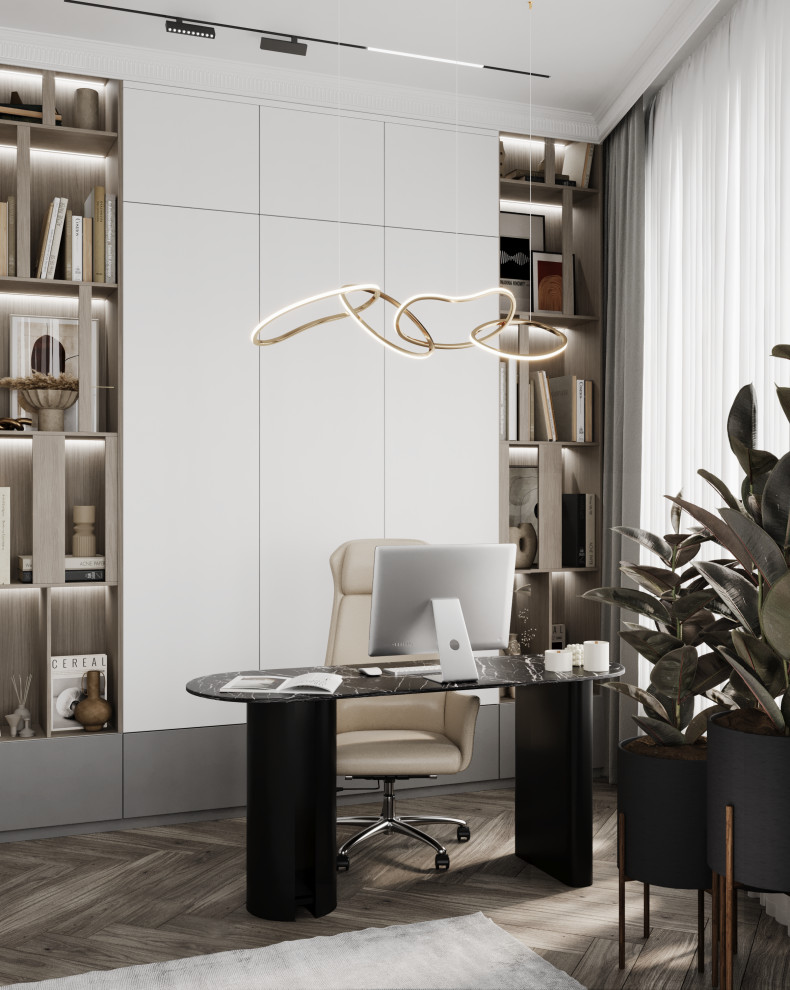 Дизайн интерьера квартиры в жилом комплексе "Сердце Столицы"