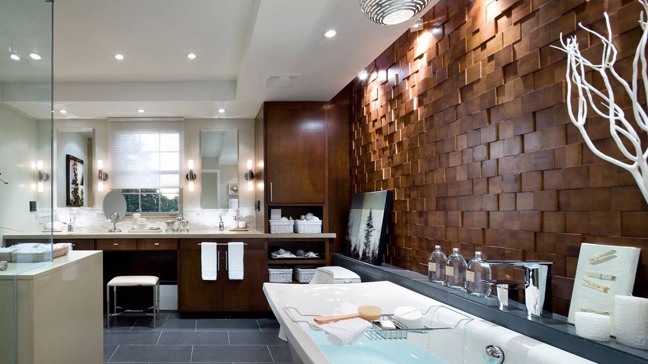 Стеновые панели из натурального массива серии Flow