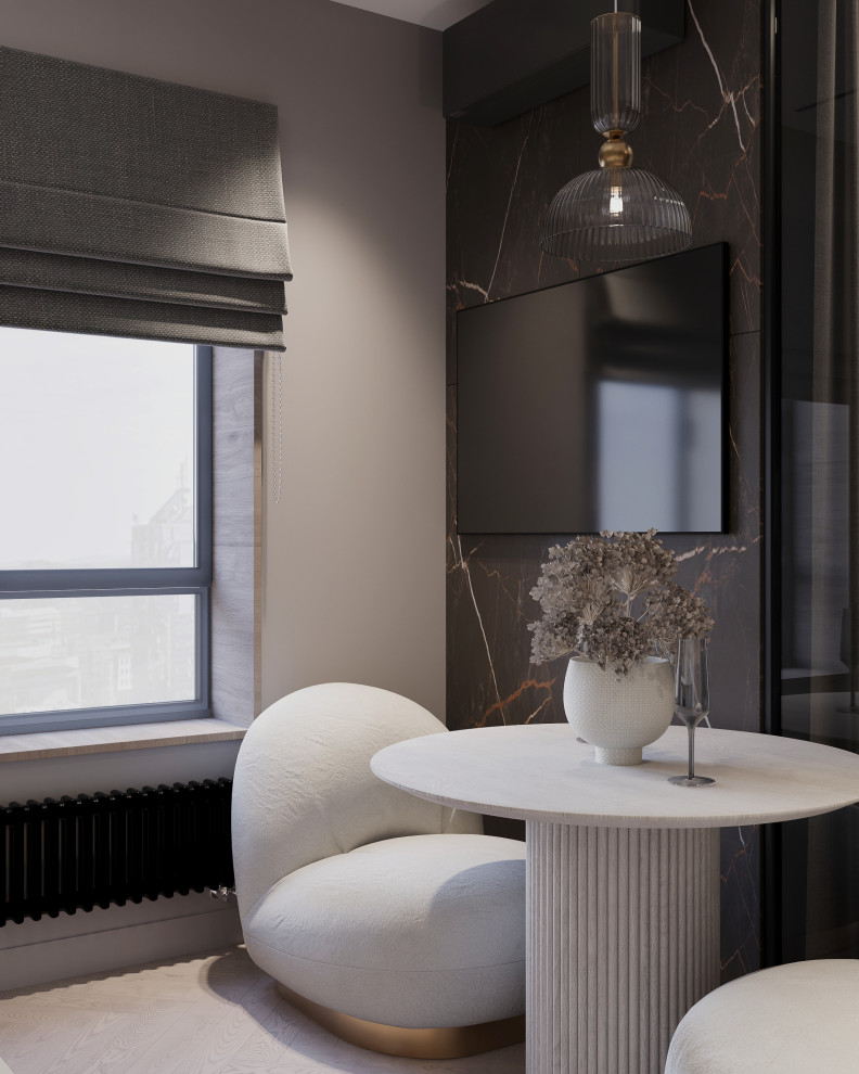 Квартира-студия для девушки в ЖК Екатерининский Парк