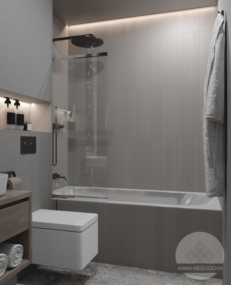 Дизайн проект загородного дома, д. Жаворонки, Московская область.