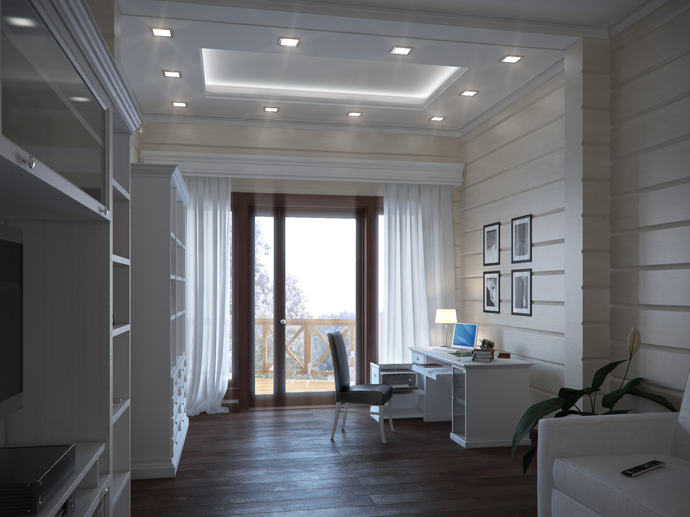 Интерьер деревянного дома