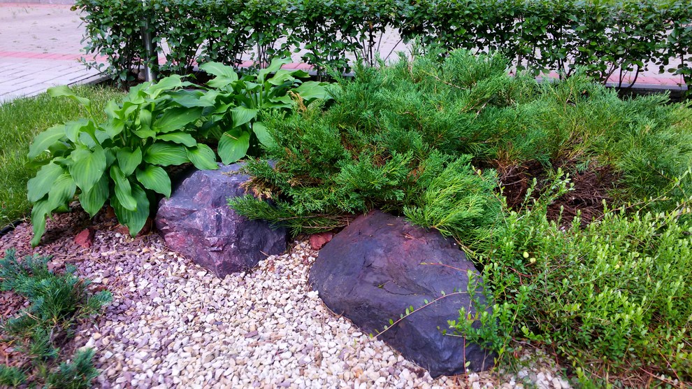 Входная зона, Декор.