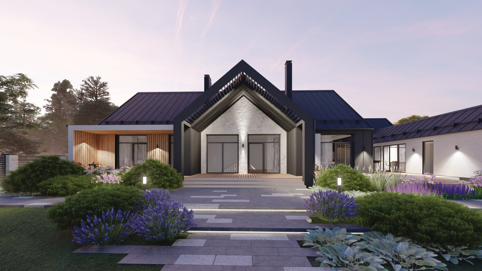 дом 260м2 с баней на участке 8,5 сот