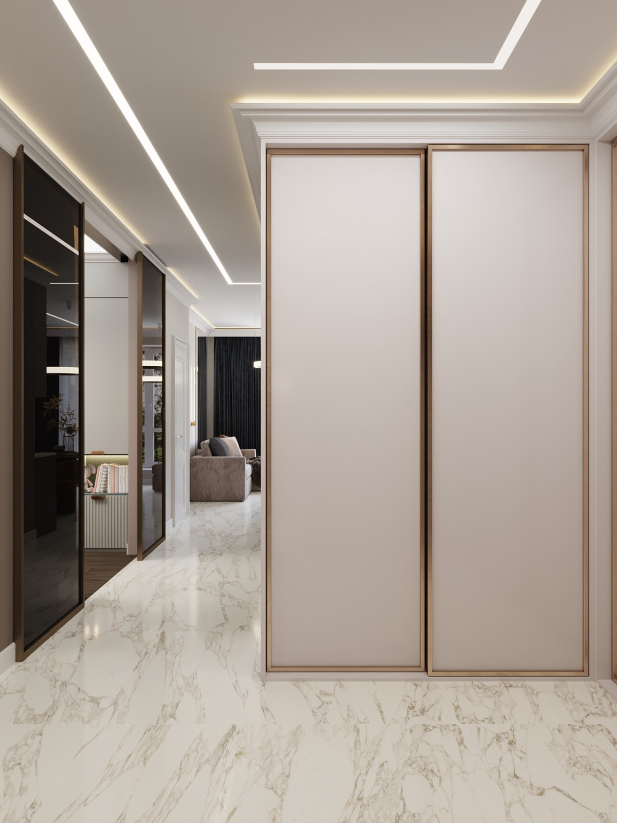 ЖК Хрустальный, прихожая