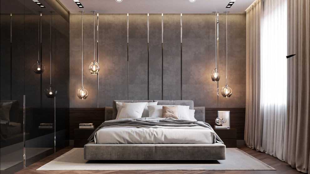 Современный дизайн интерьера для молодой пары